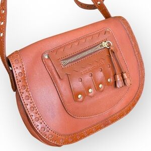 See By‎ Chloe Orange Leather Crossbody Bag